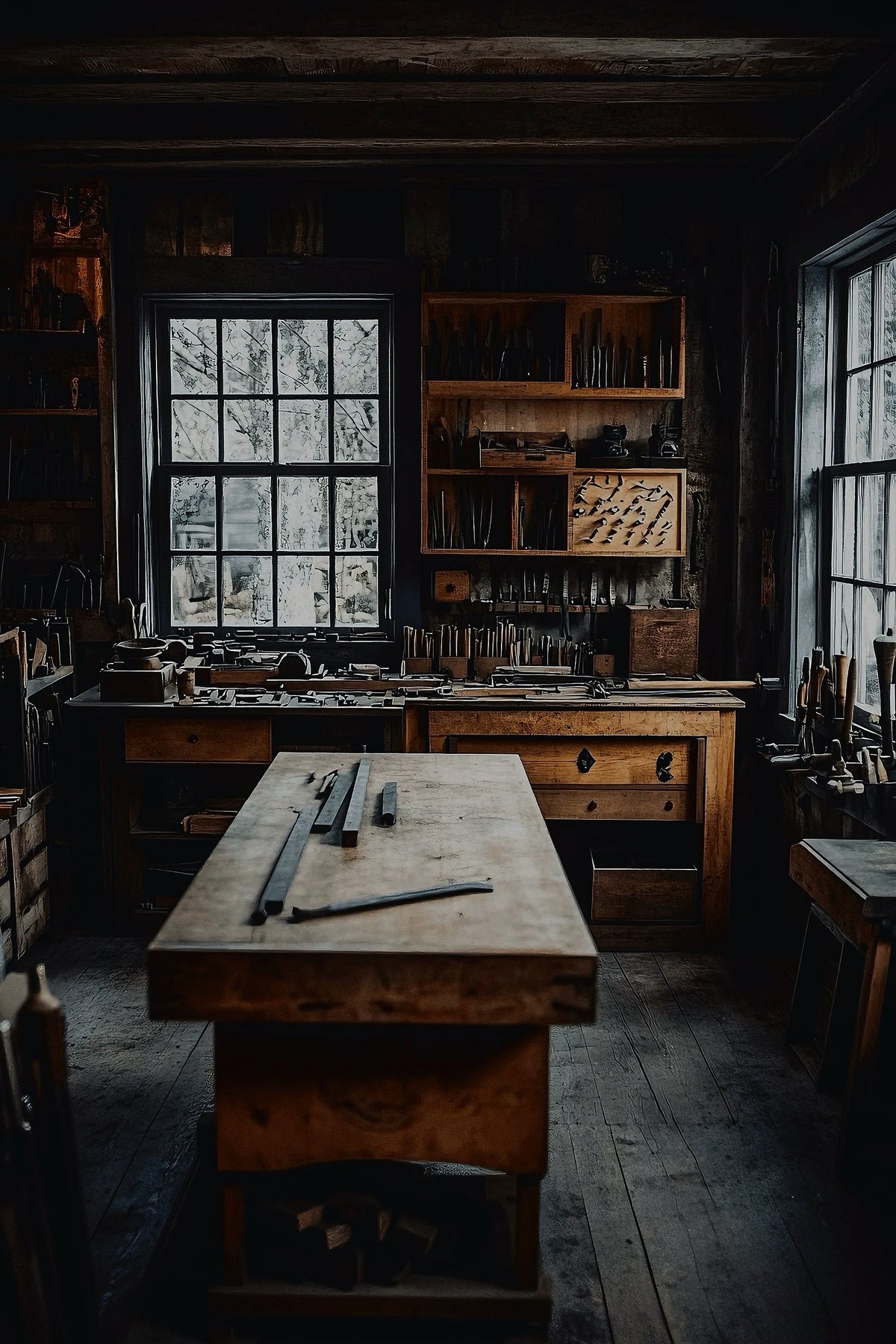 Handcrafting a wooden relic in the DEEPSIGN atelier