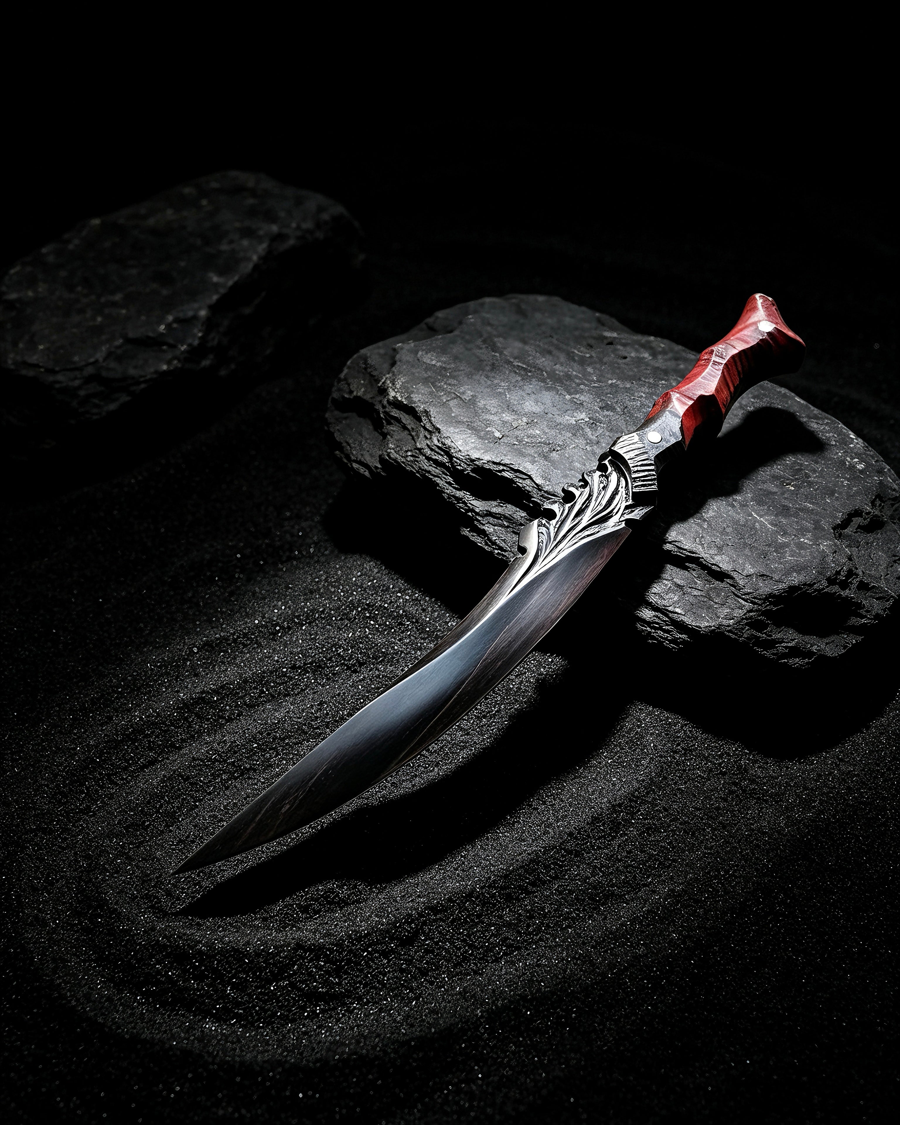 Fang of Omen — Blackwood Display Blade
